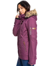 1 Meade - Snow Jacket for Women Purple ERJTJ03328 Roxy