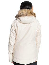 9 Meade - Chaqueta para Nieve para Mujer Beige ERJTJ03328 Roxy