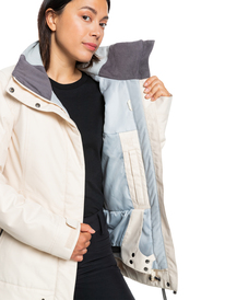 2 Meade - Chaqueta para Nieve para Mujer Beige ERJTJ03328 Roxy