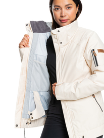 3 Meade - Chaqueta para Nieve para Mujer Beige ERJTJ03328 Roxy