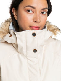 4 Meade - Chaqueta para Nieve para Mujer Beige ERJTJ03328 Roxy