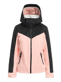 16 Free Jet Block - Technical Snow Jacket for Women Pink ERJTJ03362 Roxy