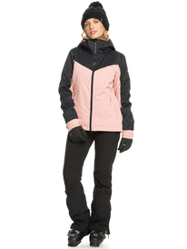 13 Free Jet Block - Technical Snow Jacket for Women Pink ERJTJ03362 Roxy