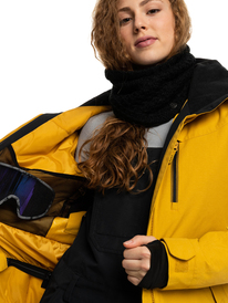 4 Presence Parka - Chaqueta snow con aislante para Mujer Amarillo ERJTJ03372 Roxy