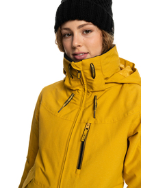 6 Presence Parka - Chaqueta snow con aislante para Mujer Amarillo ERJTJ03372 Roxy