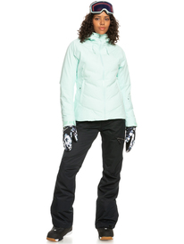 6 Dusk - Insulated Snow Jacket for Women Blue ERJTJ03381 Roxy