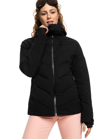 8 Dusk WarmLink - Insulated Snow Jacket for Women Black ERJTJ03389 Roxy