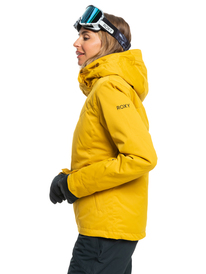 1 Free Jet Solid - Funktionelle Schneejacke für Frauen Gelb ERJTJ03399 Roxy