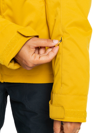 3 Free Jet Solid - Funktionelle Schneejacke für Frauen Gelb ERJTJ03399 Roxy