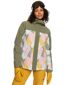 0 Galaxy Print Block - Technical Snow Jacket for Women  ERJTJ03402 Roxy