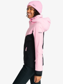 1 Free Jet Block - Technical Snow Jacket for Women Pink ERJTJ03430 Roxy