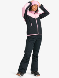 7 Free Jet Block - Technical Snow Jacket for Women Pink ERJTJ03430 Roxy