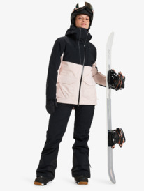 2 Gore-Tex Stretch Purelines - Veste de snow pour Femme Rose ERJTJ03461 Roxy