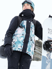 0 Glade Gore-Tex  - Snowboardjack voor Dames Blue ERJTJ03463 Roxy