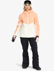 7 Winter Haven - Snowboardjack voor Dames Pink ERJTJ03465 Roxy