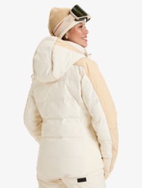 9 Snowblizzard - Snowboardjack voor Dames Beige ERJTJ03466 Roxy