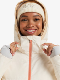 11 Snowblizzard - Snowboardjack voor Dames Beige ERJTJ03466 Roxy