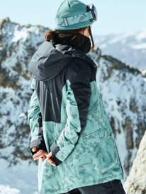 2 Stated - Snowboardjack voor Dames Green ERJTJ03467 Roxy