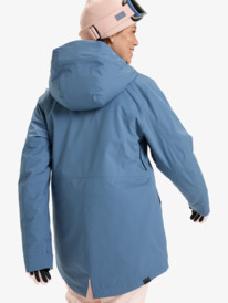 3 Stated - Snow Jacket for Women Blue ERJTJ03467 Roxy