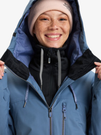 5 Stated - Snow Jacket for Women Blue ERJTJ03467 Roxy