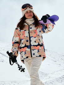 0 Alofted - Snowboardjack voor Dames Blue ERJTJ03470 Roxy