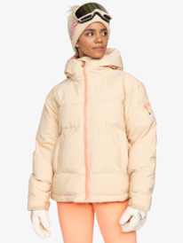 6 Alofted - Giacca da Snowboard da Donna Beige ERJTJ03470 Roxy