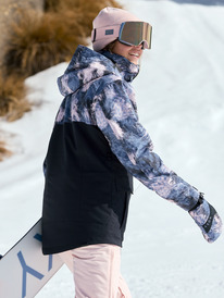 2 Dawnrae - Snowboardjack voor Dames Blue ERJTJ03471 Roxy