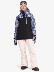 13 Dawnrae - Snowboardjack voor Dames Blue ERJTJ03471 Roxy