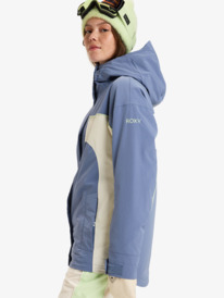 6 Ritualized - Snowboardjack voor Dames Blue ERJTJ03474 Roxy