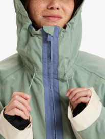 9 Chloe Kim - Schneejacke für Frauen Grün ERJTJ03476 Roxy