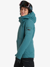 1 Meade - Snowboardjack voor Dames Blue ERJTJ03477 Roxy