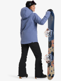 4 Meade - Snowboardjack voor Dames Blue ERJTJ03477 Roxy