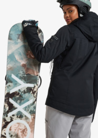 3 Meade - Snowboardjack voor Dames Black ERJTJ03477 Roxy