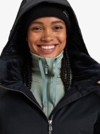 6 Meade - Veste de snow pour Femme Noir ERJTJ03477 Roxy