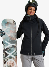 0 Meade - Chaqueta para Nieve para Mujer Negro ERJTJ03477 Roxy