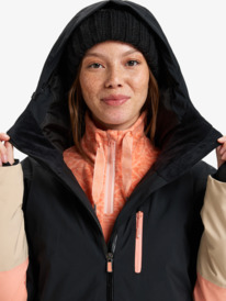 5 Peakside - Schneejacke für Frauen Schwarz ERJTJ03478 Roxy