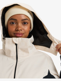 7 Free Jet - Chaqueta para Nieve para Mujer Beige ERJTJ03480 Roxy