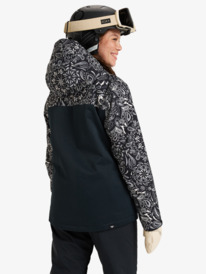 3 Roxy Jetty - Snowboardjack voor Dames Black ERJTJ03482 Roxy