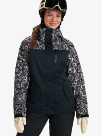 0 Roxy Jetty - Snow Jacket for Women Black ERJTJ03482 Roxy