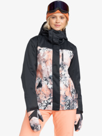 0 Roxy Jetty - Snow Jacket for Women Pink ERJTJ03482 Roxy