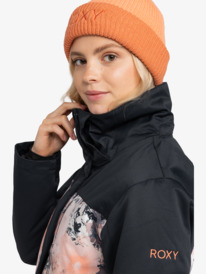 6 Roxy Jetty - Giacca da Snowboard da Donna Pink ERJTJ03482 Roxy