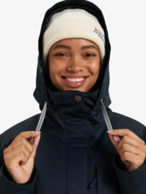 5 Billie - Snowboardjack voor Dames Black ERJTJ03483 Roxy