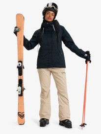 2 Billie - Snowboardjack voor Dames Black ERJTJ03483 Roxy