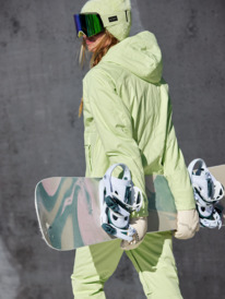 2 Radiant Lines Overhead - Giacca da Snowboard da Donna Green ERJTJ03487 Roxy