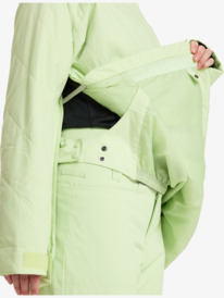 13 Radiant Lines Overhead - Snow Jacket for Women Green ERJTJ03487 Roxy