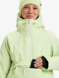 16 Radiant Lines Overhead - Chaqueta snow para mujer Verde ERJTJ03487 Roxy