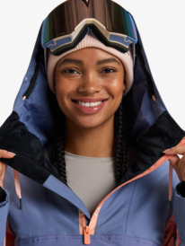 12 Shelter - Giacca da Snowboard da Donna Blue ERJTJ03488 Roxy