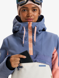 16 Shelter - Giacca da Snowboard da Donna Blue ERJTJ03488 Roxy