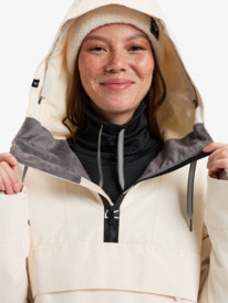 5 Shelter - Giacca da Snowboard da Donna Beige ERJTJ03488 Roxy