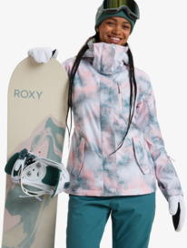 0 Roxy Jetty - Snowboardjack voor Dames Blue ERJTJ03492 Roxy